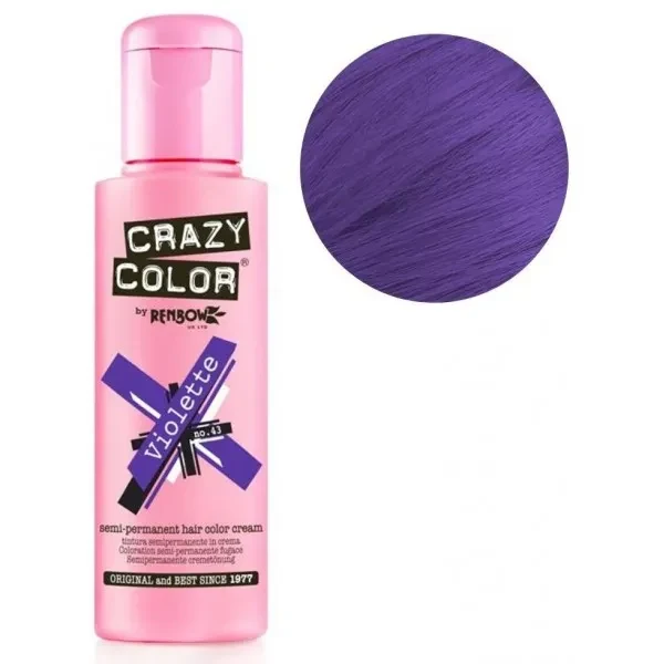 CRAZY COLOR ≡ Violette N°43