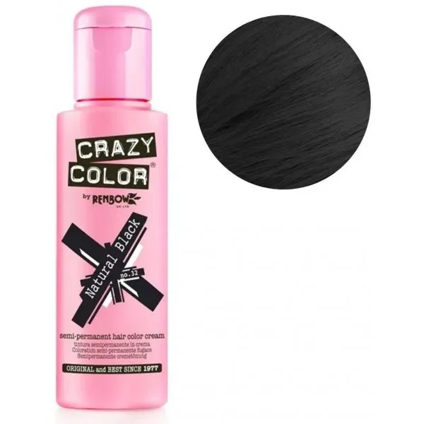 CRAZY COLOR ≡ Natural Black N°032