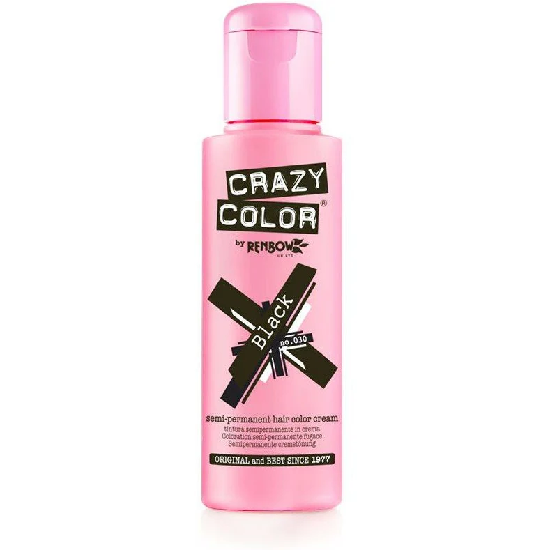 CRAZY COLOR ≡ Black N°030