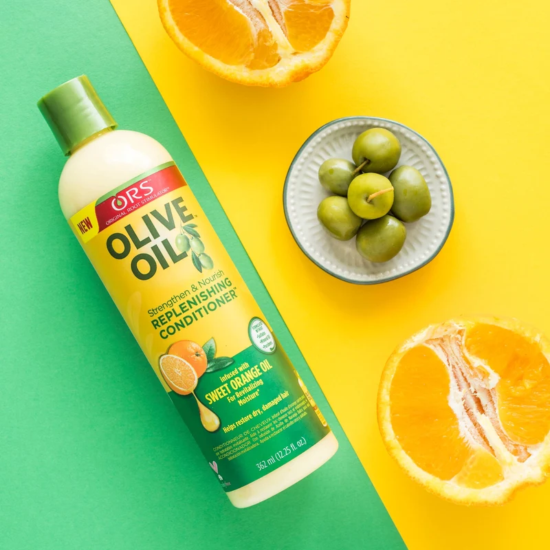 ORGANIC ROOT STIMULATOR OLIVE OIL ≡ Replenishing Conditioner