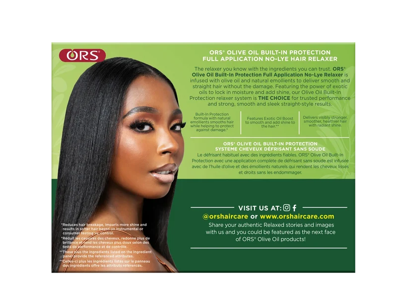 ORS OLIVE OIL ≡ Kit Défrisant