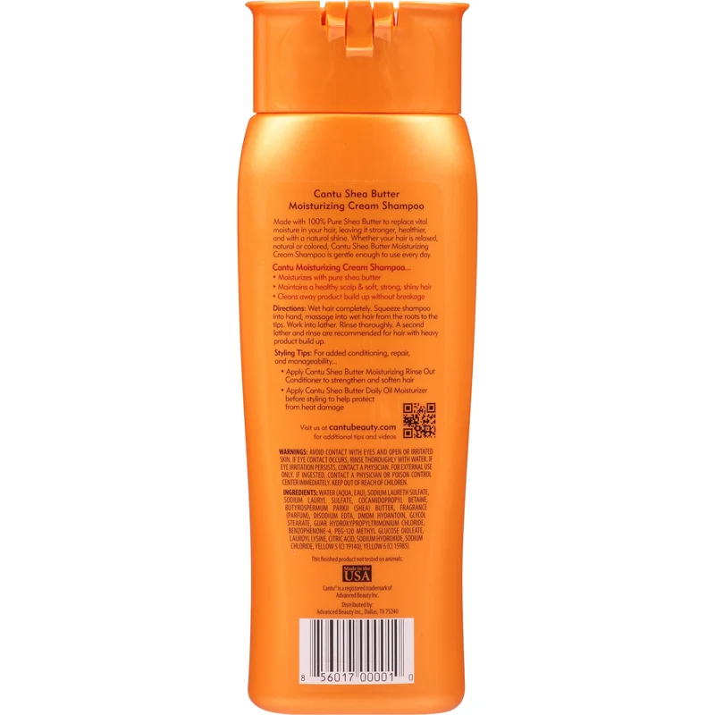 CANTU SHEA BUTTER ≡ Shampooing Crème Hydratante