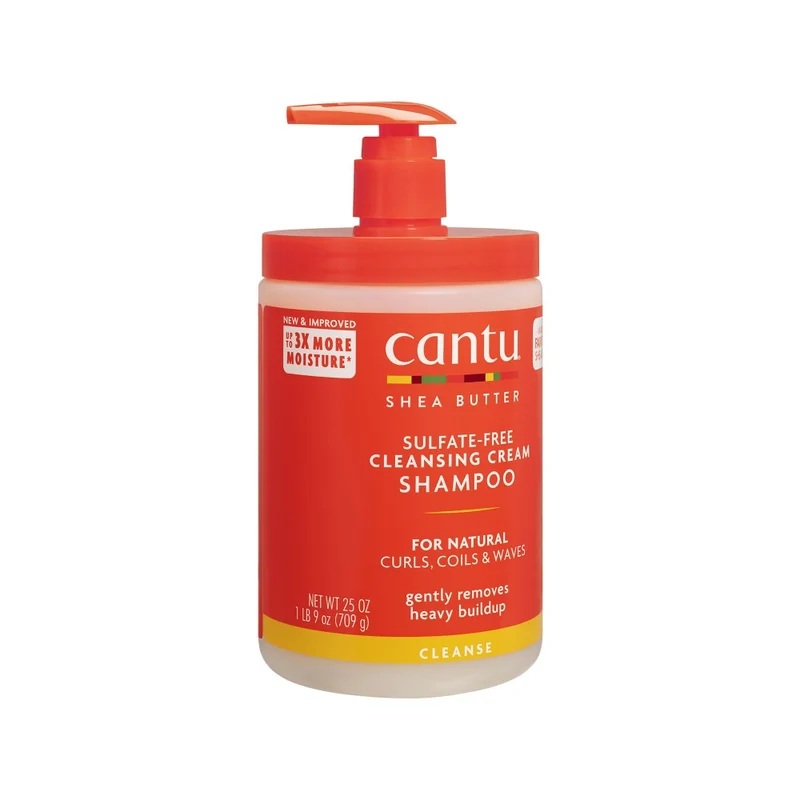 CANTU SHEA BUTTER FOR NATURAL HAIR ≡ Shampooing Nettoyant 25 oz