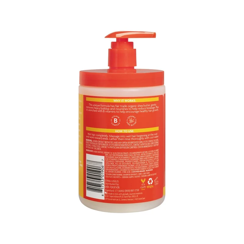 CANTU SHEA BUTTER FOR NATURAL HAIR ≡ Shampooing Nettoyant 25 oz