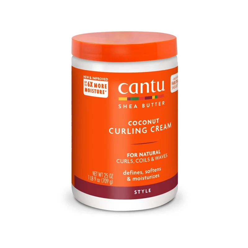 CANTU SHEA BUTTER FOR NATURAL HAIR ≡ Coconut Curling Cream 25 oz