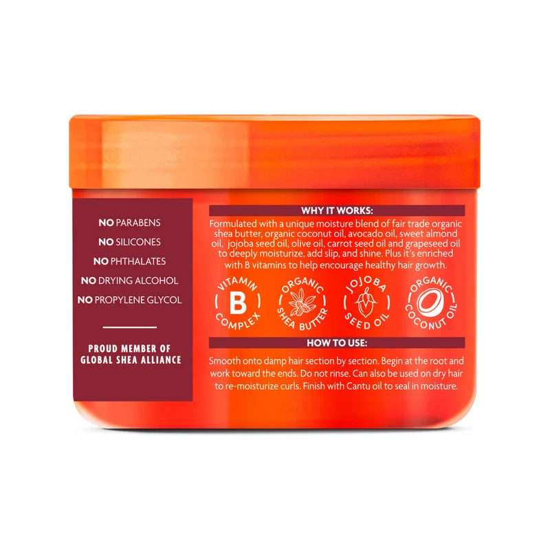CANTU SHEA BUTTER FOR NATURAL HAIR ≡ Coconut Curling Cream 12 oz