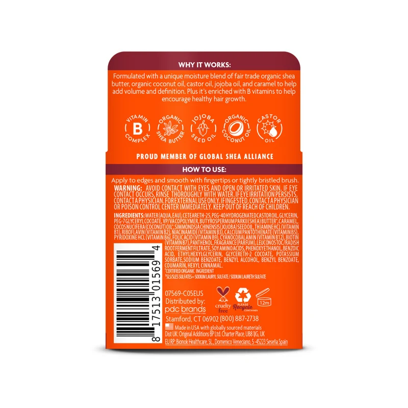 CANTU SHEA BUTTER FOR NATURAL HAIR ≡ Edge Stay Gel