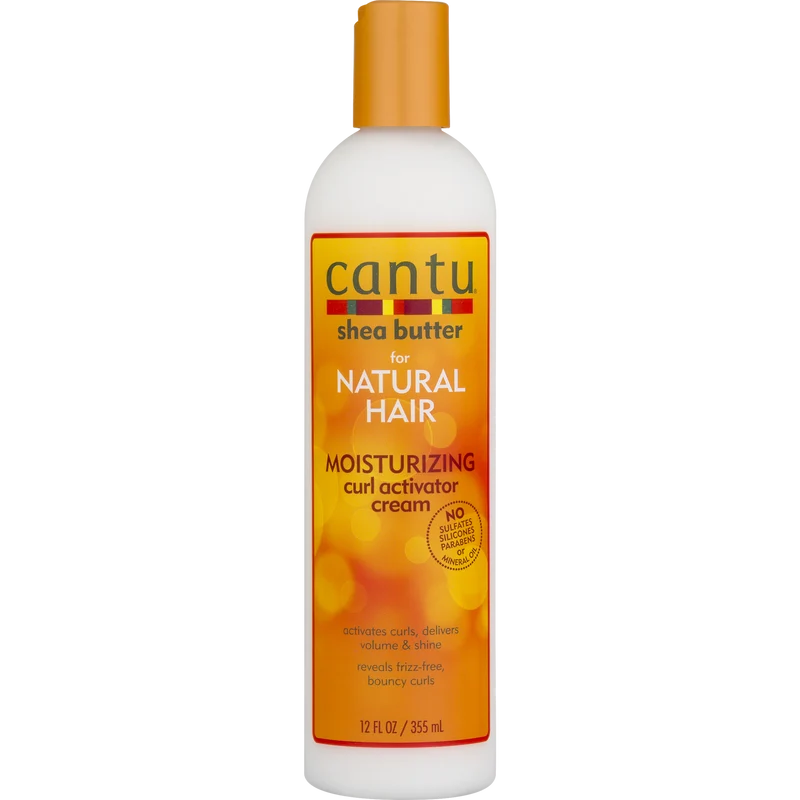 CANTU SHEA BUTTER FOR NATURAL HAIR ≡ Crème Hydratante Activateur de Boucles