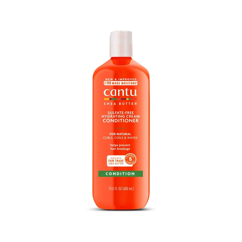 CANTU SHEA BUTTER FOR NATURAL HAIR ≡ Après-Shampooing Hydratant