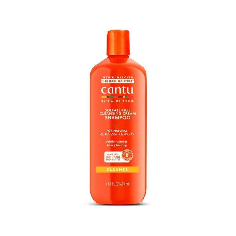 CANTU SHEA BUTTER FOR NATURAL HAIR ≡ Shampooing Nettoyant 13.5 oz