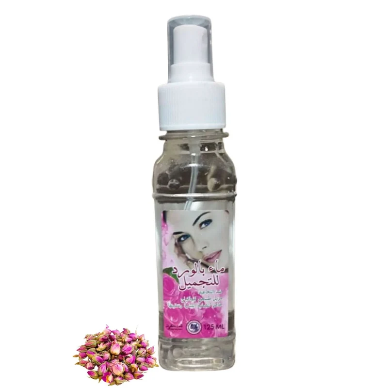 Eau de Rose Naturelle 125ml | Tonique, Hydratante – Tous Types de Peaux