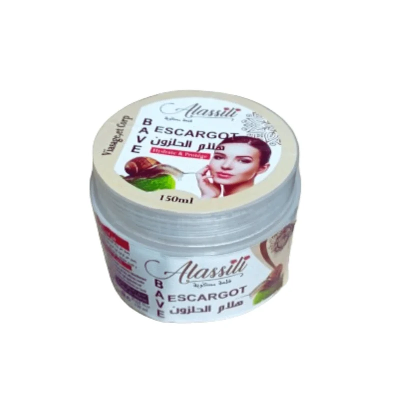 Bave d'escargot 150g | Soin Naturel Peau – Cicatrices, Brûlures, Éclat