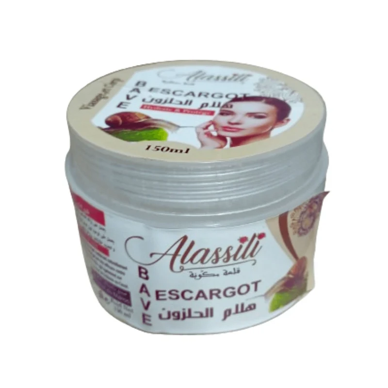 Bave d'escargot 150g | Soin Naturel Peau – Cicatrices, Brûlures, Éclat