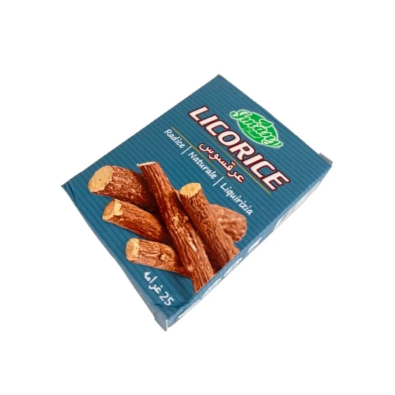 Bâtons de Réglisse Licorice Naturels - Boîte de 25g