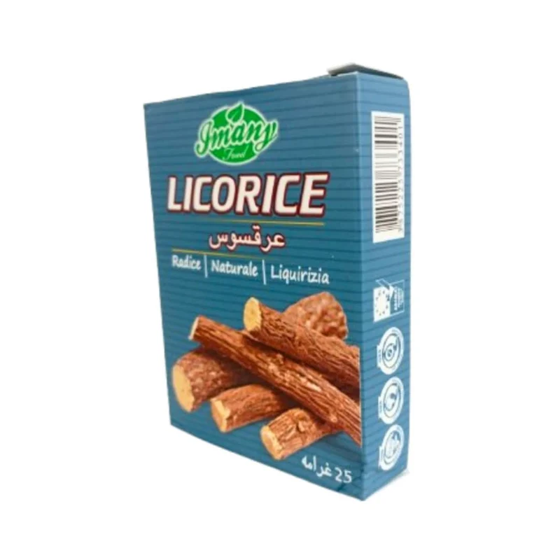 Bâtons de Réglisse Licorice Naturels - Boîte de 25g