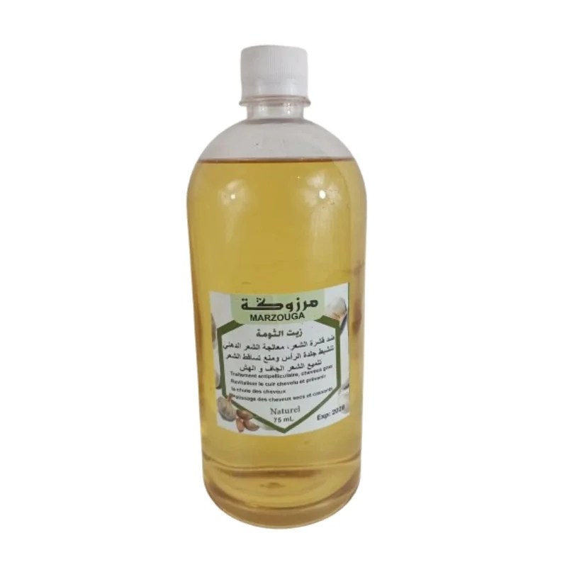 Huile d’Ail 1L – Anti-Pelliculaire et Revitalisante pour Cheveux