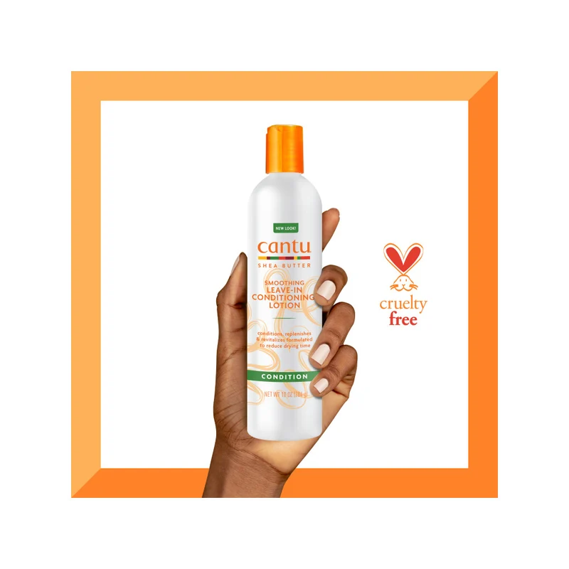 CANTU SHEA BUTTER ≡ Lotion Revitalisante Lissante Sans Rinçage