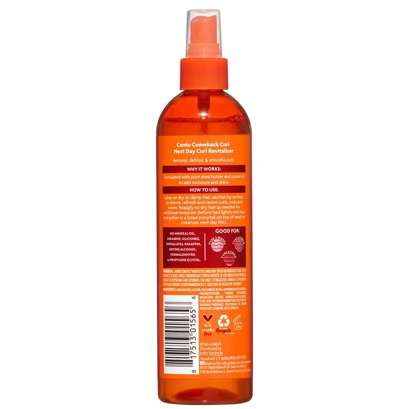 CANTU SHEA BUTTER FOR NATURAL HAIR ≡ Spray Revitalisant Boucles