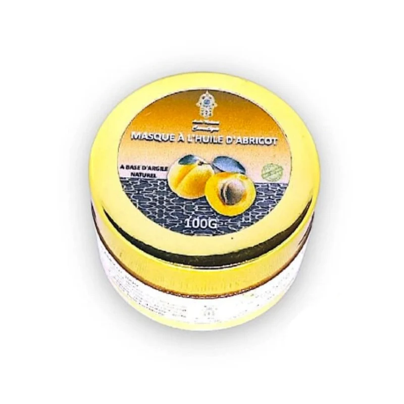 Masque Visage Abricot 100g – Réveil Bonne Mine | Exfoliant Visage
