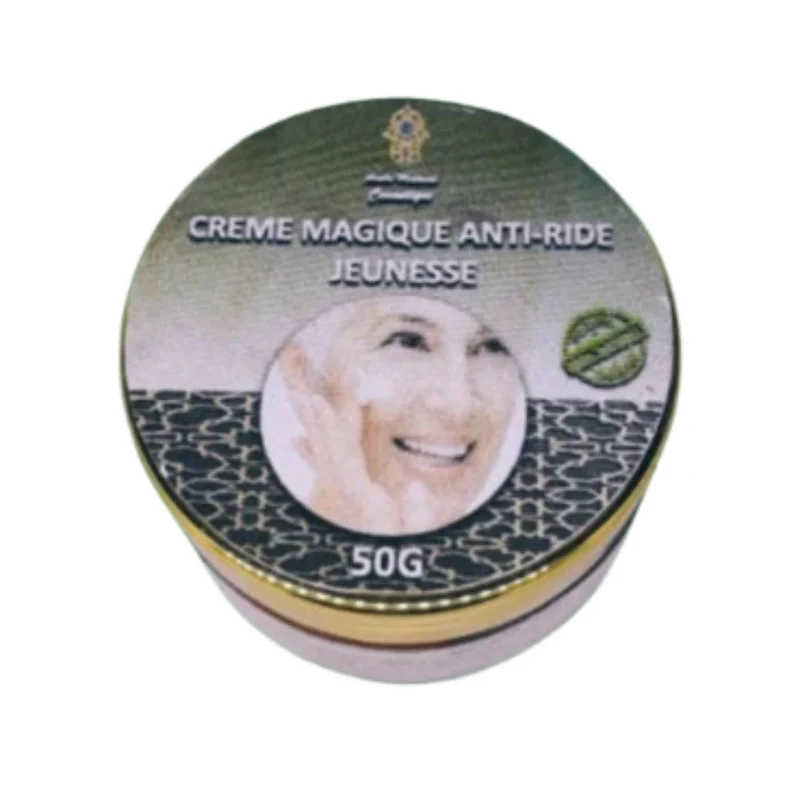 Crème Anti-Rides 80 g | Formule Non Grasse – Tous Types de Peaux