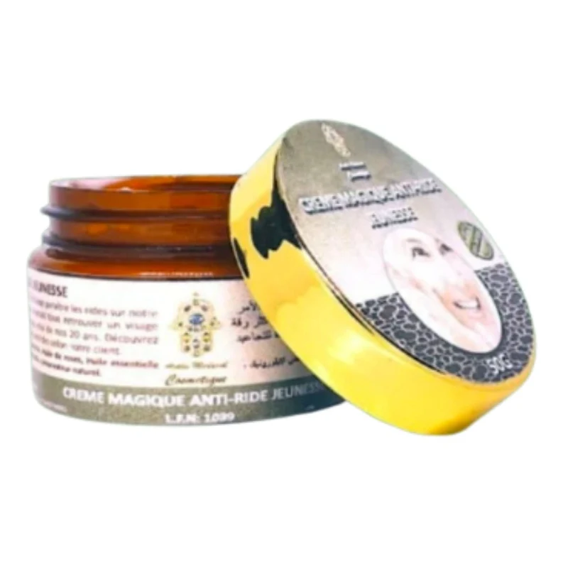 Crème Anti-Rides 80 g | Formule Non Grasse – Tous Types de Peaux