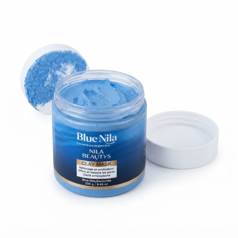 Masque Visage au Nila Bleu 250g | Éclat & Douceur