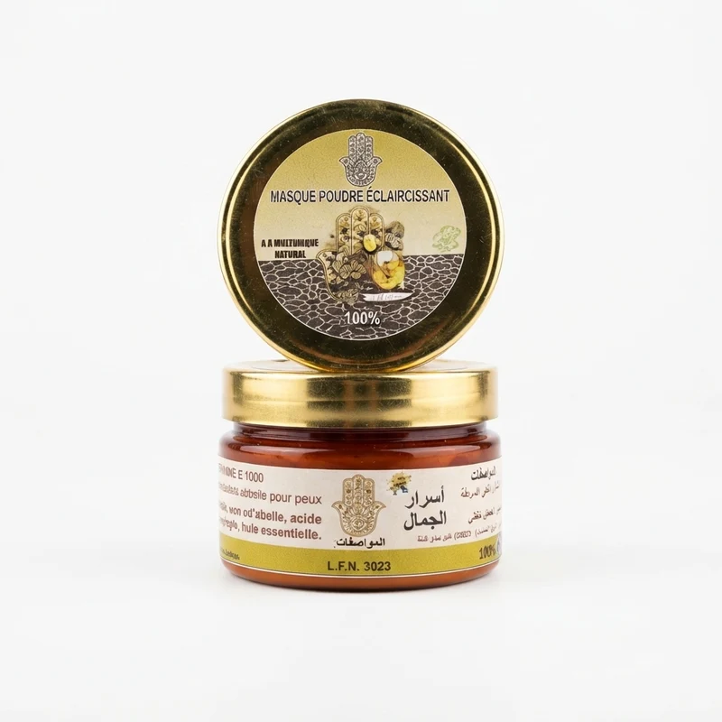 Masque à l'Encens 100g – Soin Visage Éclat & Anti-Âge