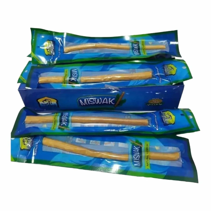 Bâton Dentaire Miswak 20g – Bâton d'Arak Naturel pour Hygiène Buccale