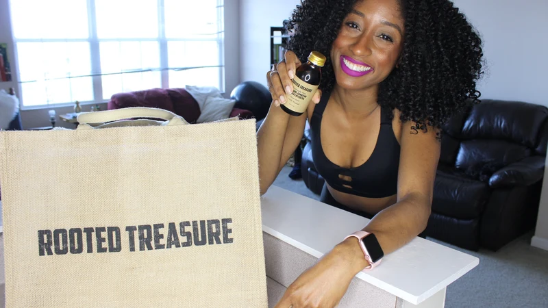 Rooted Treasure's Mascara Tube for Eyebrow and Edge Growth