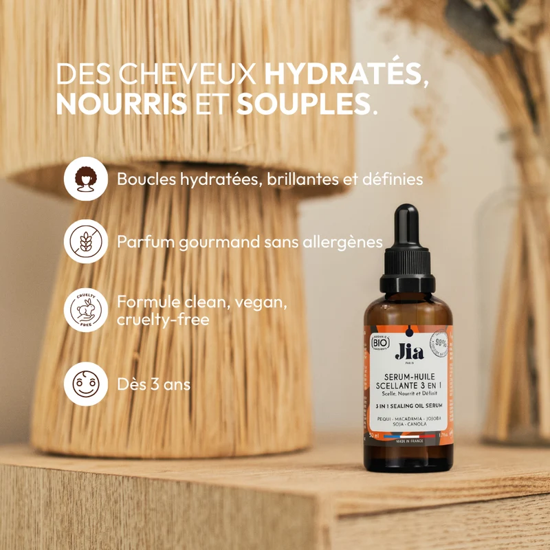 Sérum Huile Scellante 3 en 1