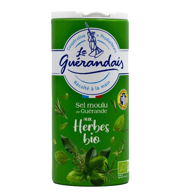 Sel de mer celtique aux herbes bio