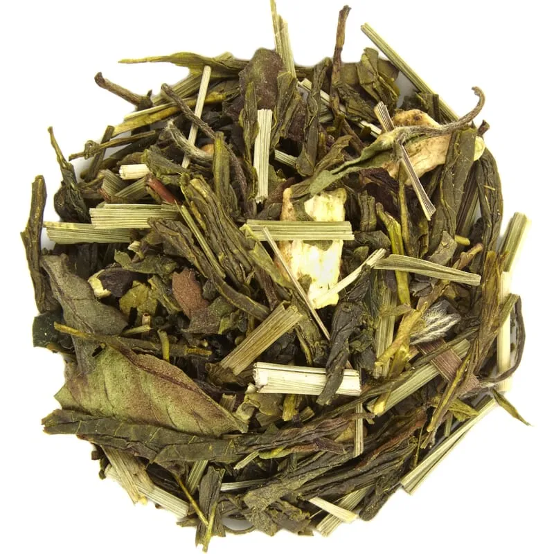 Thé vert gingembre-citron