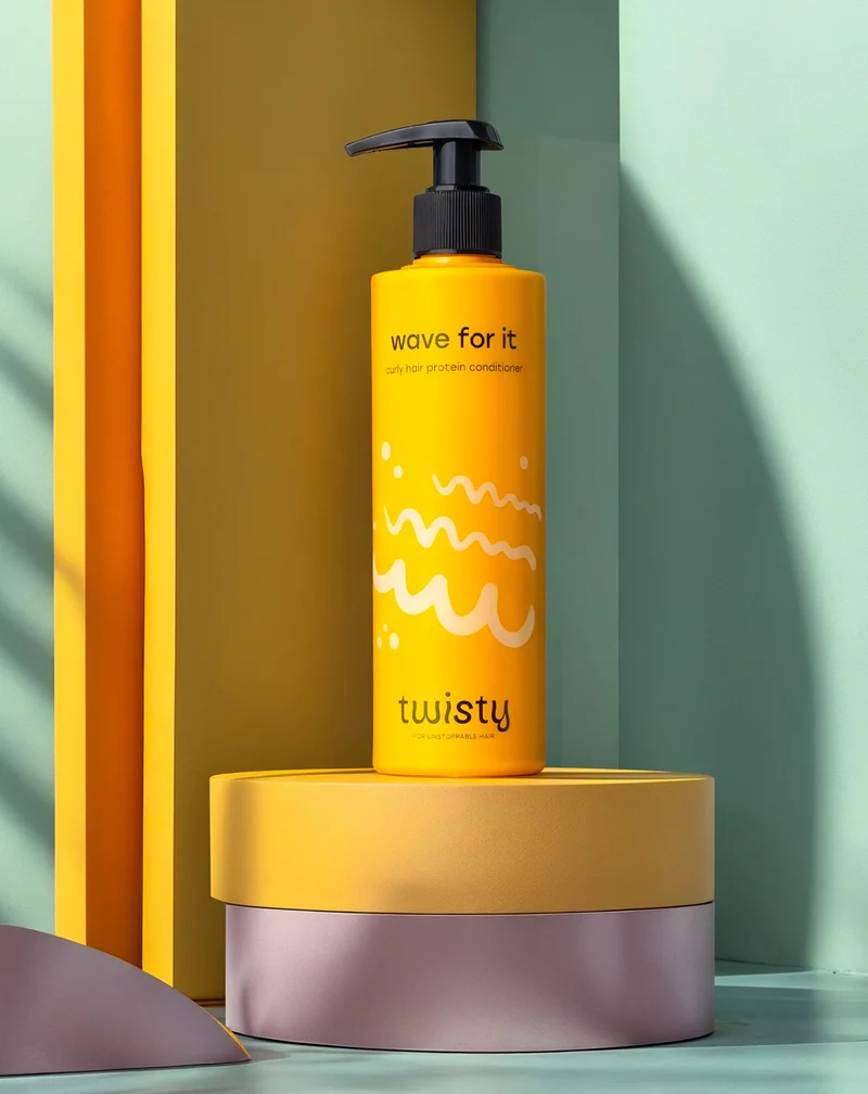 Après-shampoing protéiné pour cheveux bouclés aux acides aminés - Twisty