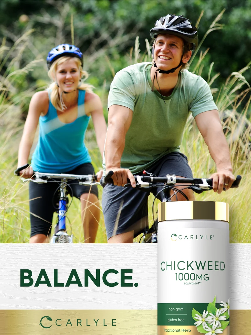Chickweed, 1000 mg, 120 Quick Release Capsules