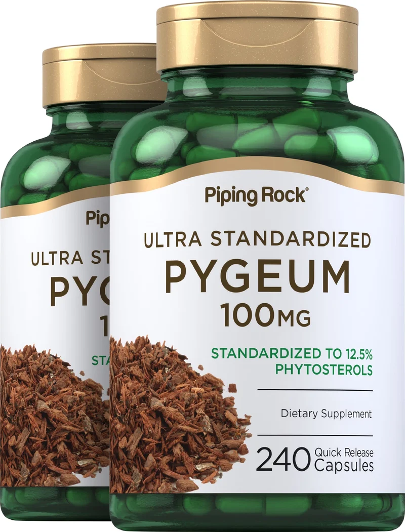 Ultra Standardized Pygeum, 100 mg, 240 Quick Release Capsules, 2 Bottles