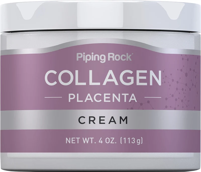 Collagen & Placenta Cream, 4 oz (113 g) Jar