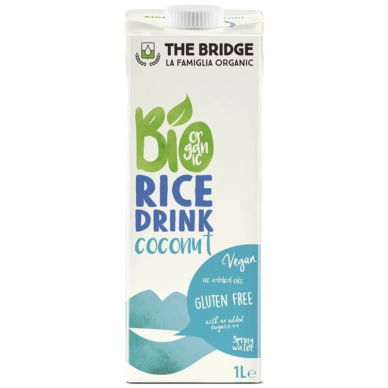 Boisson au riz et à la noix de coco