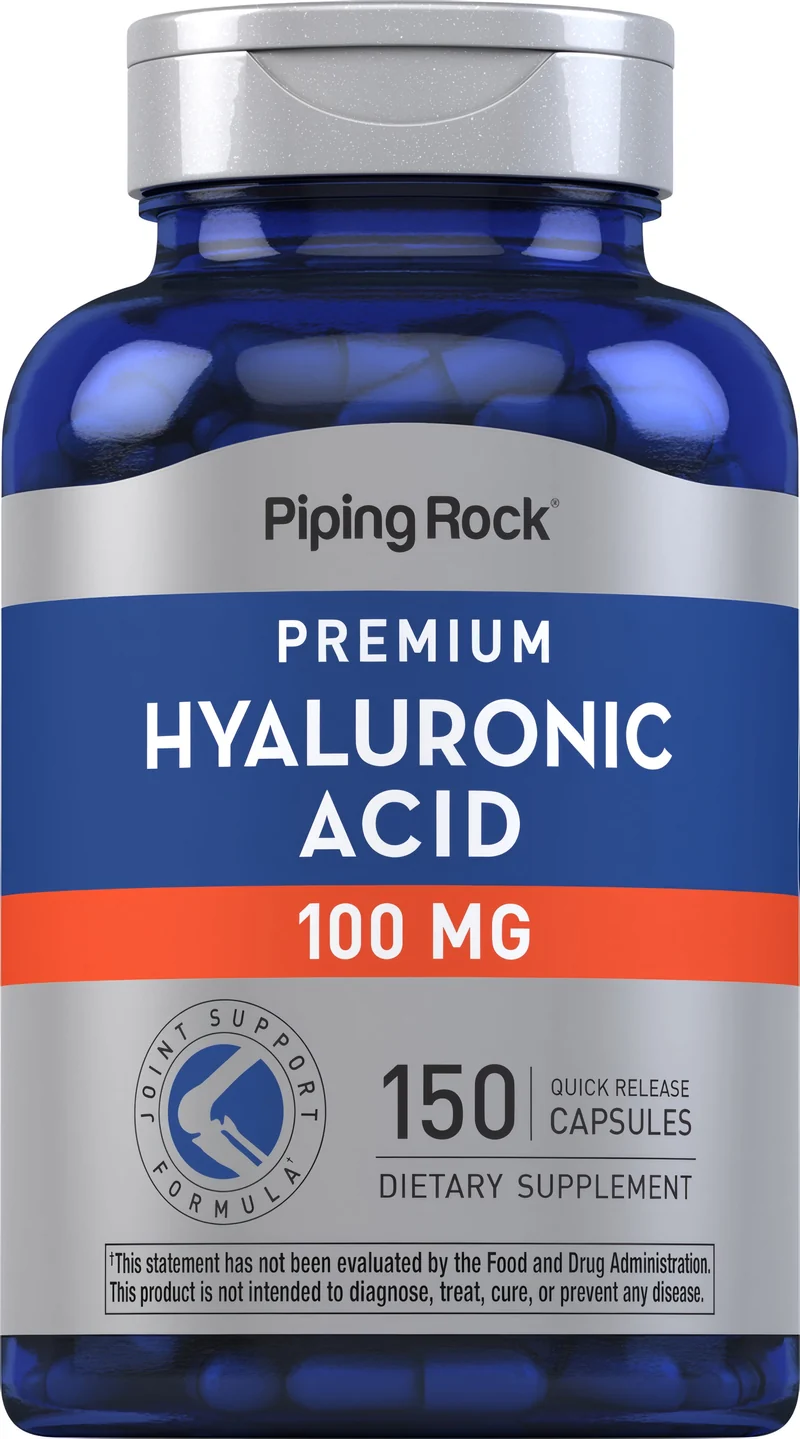 Hyaluronic Acid, 100 mg, 150 Quick Release Capsules