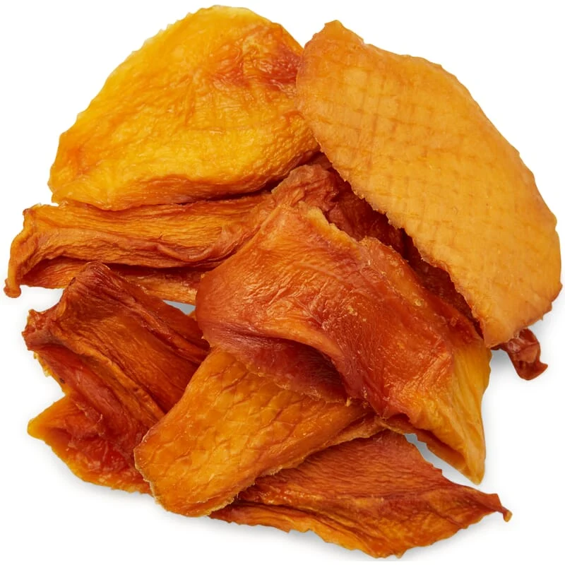 Morceaux de mangue non soufrés bio