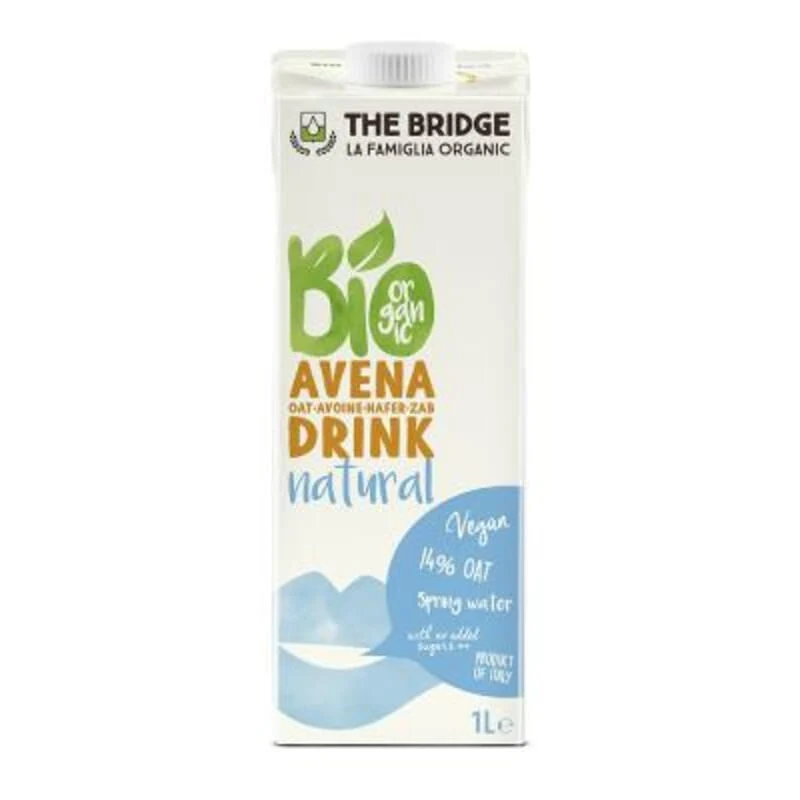 Boisson à l'avoine naturel biologique