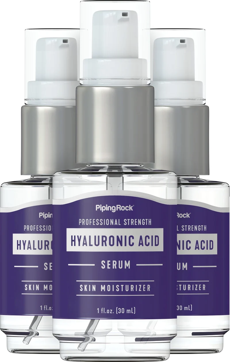 Hyaluronic Acid Serum, 1 fl oz (30 mL) Pump Bottle, 3 Pump Bottles