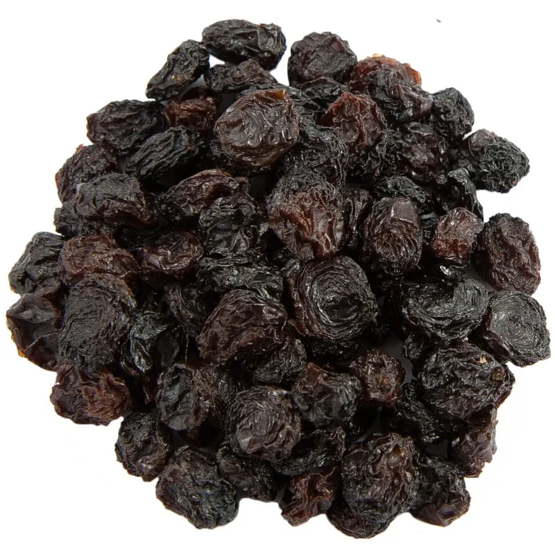 Raisins secs bleus