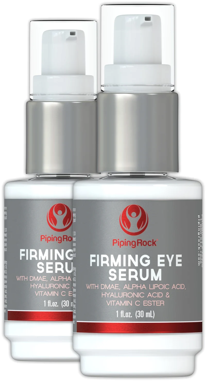 Eye Firming Serum + Alpha Lipoic, DMAE, Vitamin C Esters, 1 fl oz (30 mL) Pump Bottle, 2 Pump Bottles
