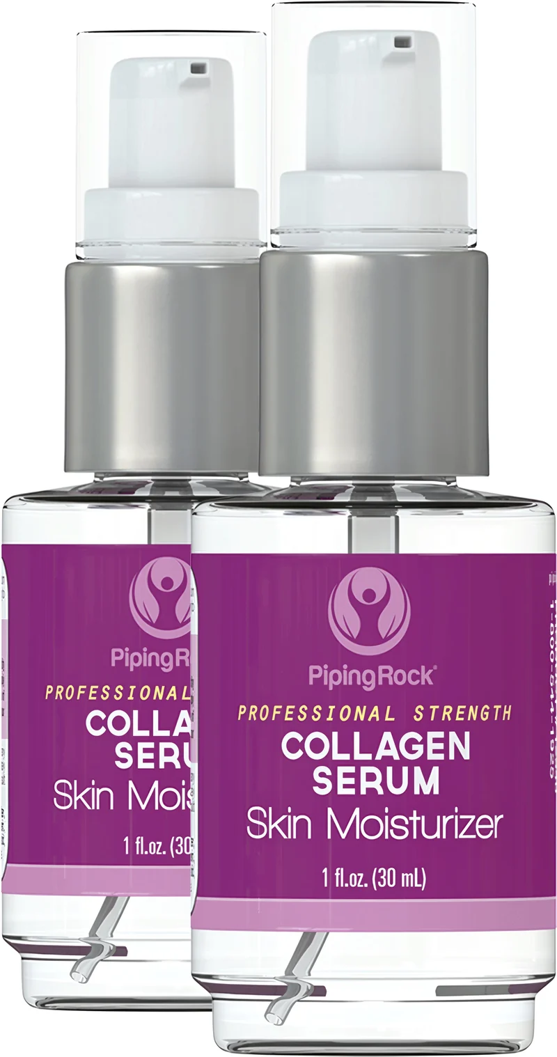 Collagen Serum, 1 fl oz (30 mL) Pump Bottle, 2 Pump Bottles