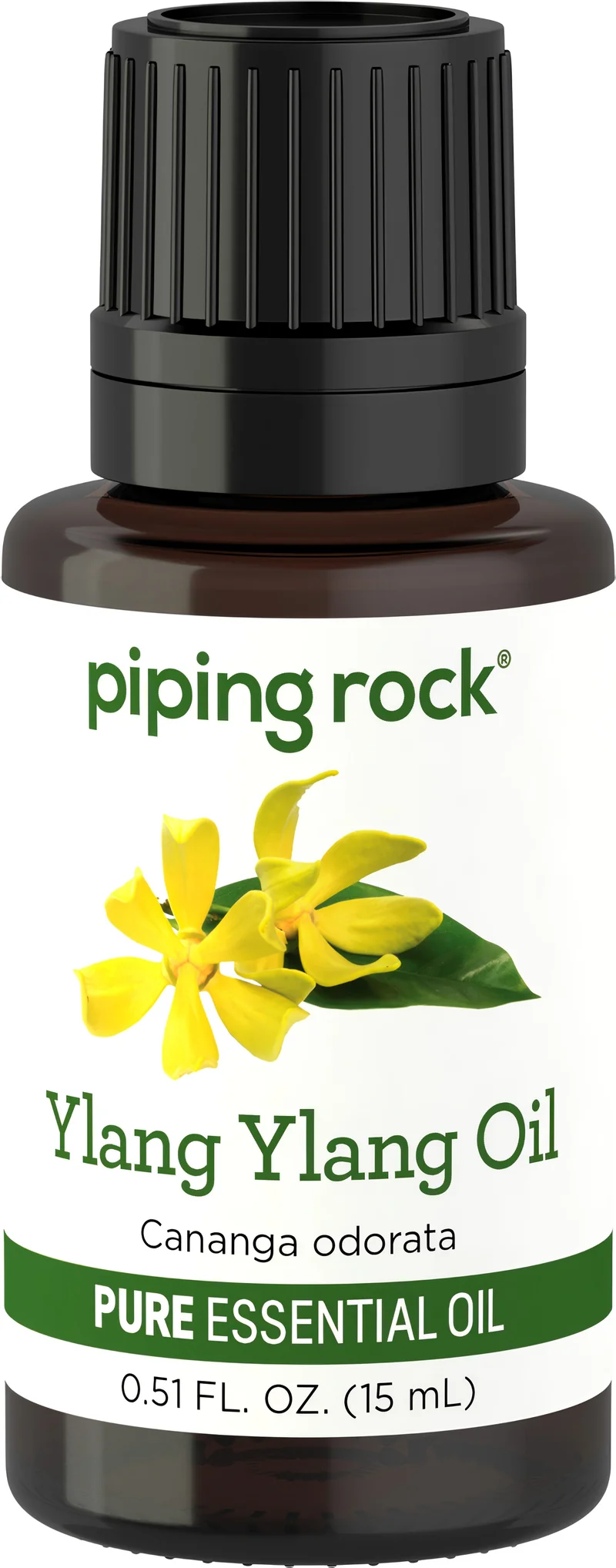 Ylang Ylang Pure Essential Oil (GC/MS Tested), 1/2 fl oz (15 mL) Dropper Bottle