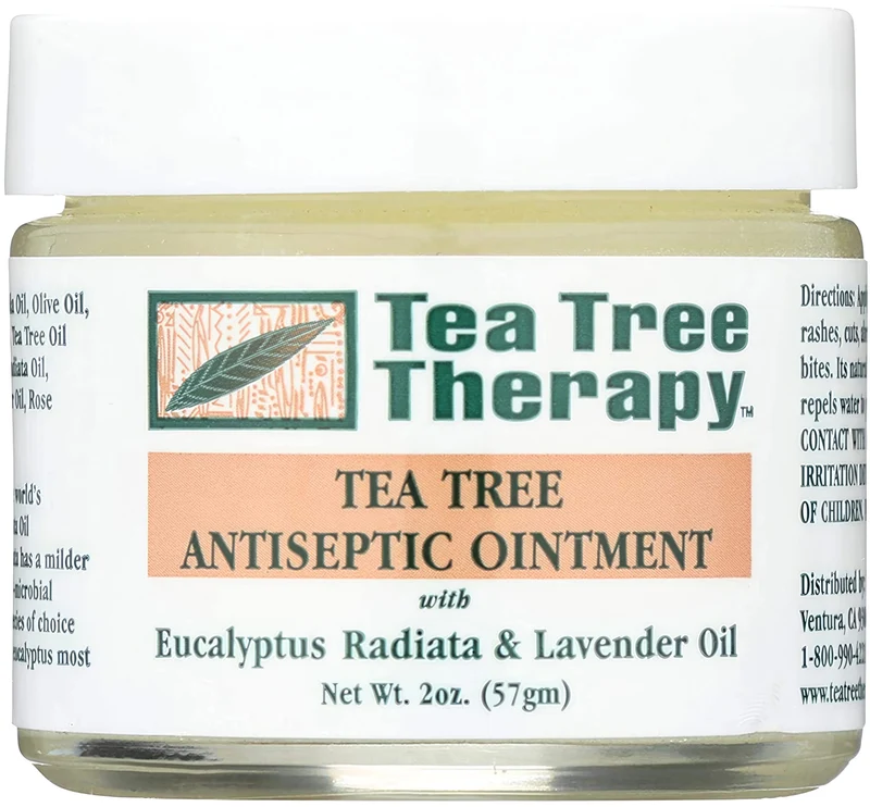 Tea Tree Oil Antiseptic Ointment, 2 oz (57 g) Jar