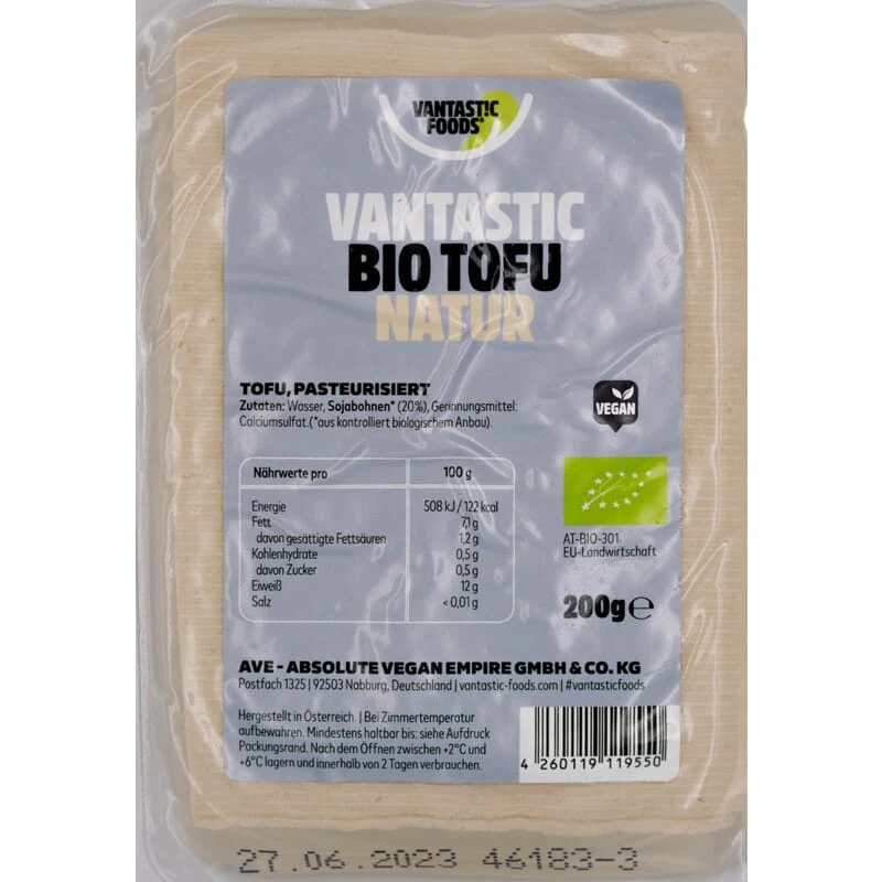 Tofu nature bio