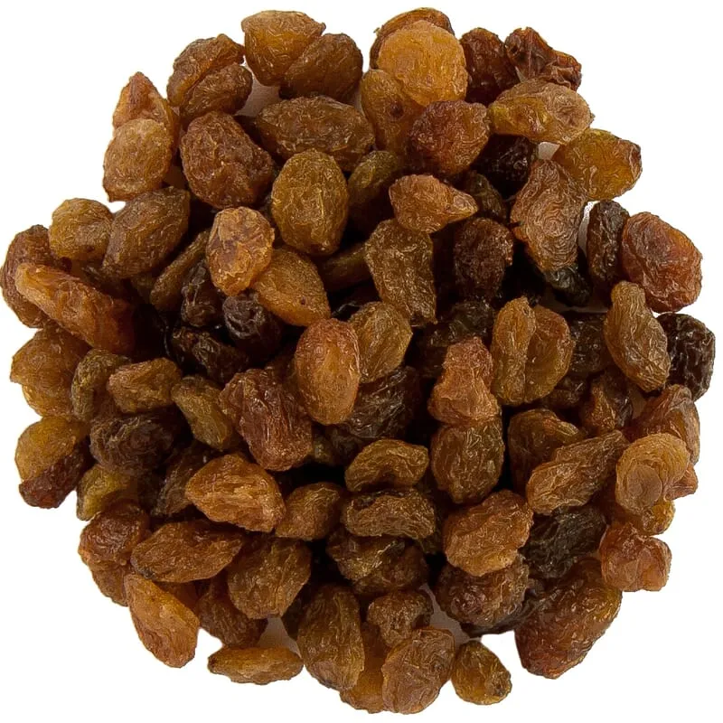 Raisins secs sultanine bio