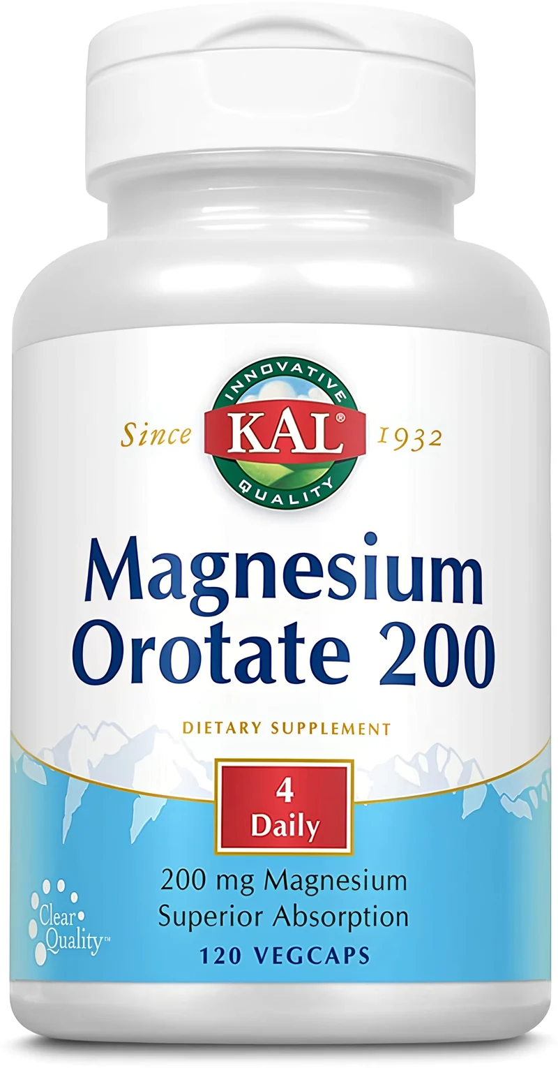 Magnesium Orotate, 200 mg, 120 Vegetarian Capsules