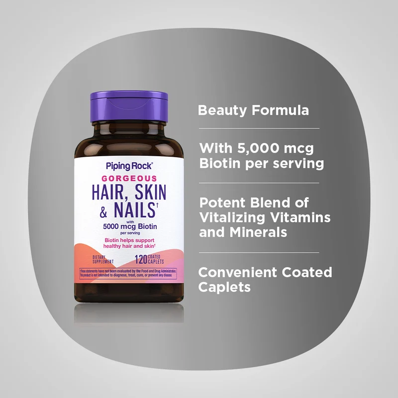 Ultra Hair, Skin & Nails, 120 Coated Caplets